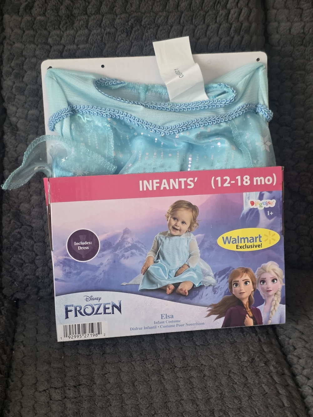 Disney Frozen Elsa Infant Blue Costume (12-18 months)